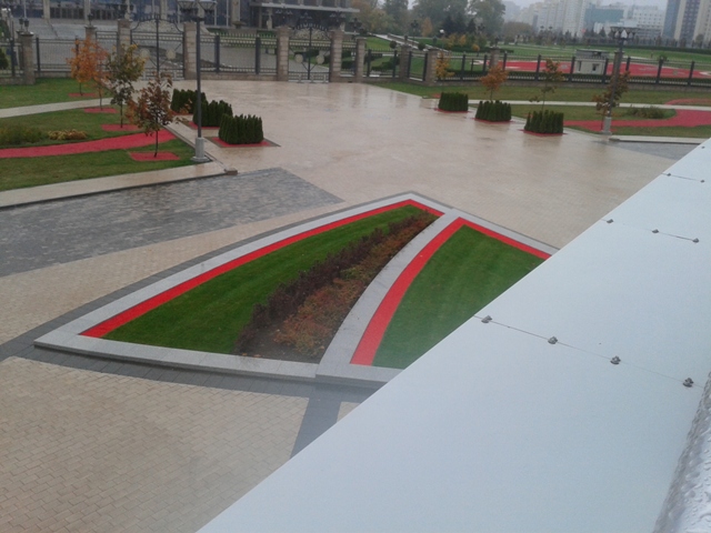 Площадь белорусского флага
